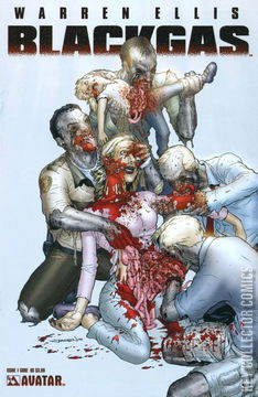 Variant Cover for Warren Ellis' Blackgas #1