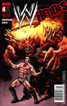 Variant Cover for WWE: Heroes #4