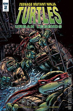 Variant Cover for Teenage Mutant Ninja Turtles: Urban Legends #2