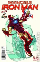 Variant Cover for Invincible Iron Man #1