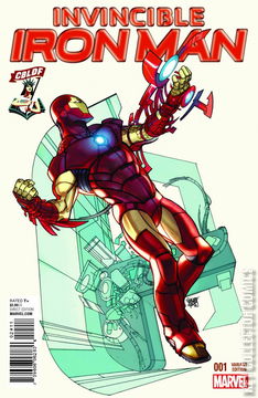 Variant Cover for Invincible Iron Man #1