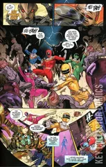 Variant Cover for Mighty Morphin Power Rangers #43