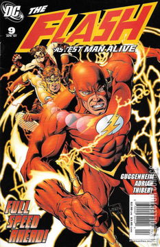 Variant Cover for Flash: The Fastest Man Alive #9