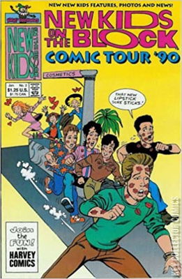 New Kids On The Block Comic Tour