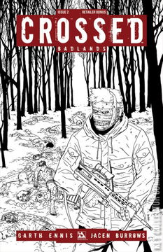 Variant Cover for Crossed: Badlands #2