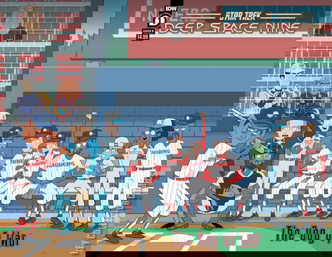 Variant Cover for Star Trek: Deep Space Nine -  The Dog of War #1