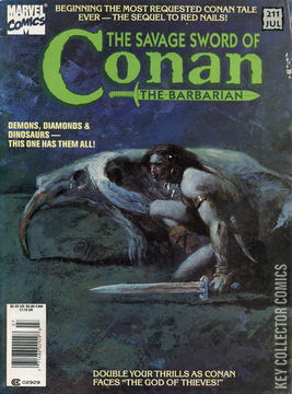 Variant Cover for Savage Sword of Conan, The #211