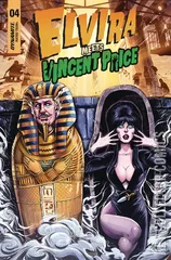 Variant Cover for Elvira Meets Vincent Price #4