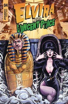 Variant Cover for Elvira Meets Vincent Price #4
