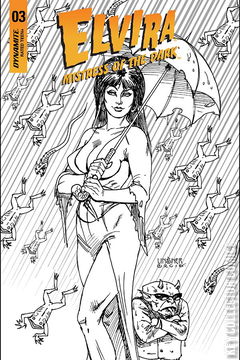 Variant Cover for Elvira: Mistress of the Dark #3