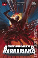 Variant Cover for Mighty Barbarians #5