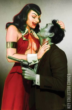 Variant Cover for Vampirella vs. Superpowers #3