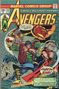 Variant Cover for Avengers, The #132