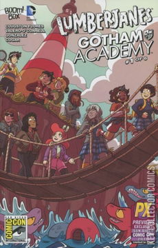 Variant Cover for Lumberjanes / Gotham Academy #1