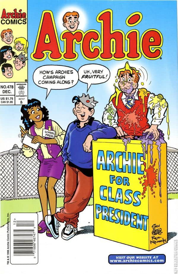 Key Archie Comics Archie Comics #478 (1998) – Value & Key Facts | Key Collector Comics