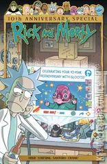 Variant Cover for Rick and Morty: 10th Anniversary Special #1