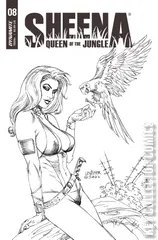 Variant Cover for Sheena, Queen of the Jungle #8