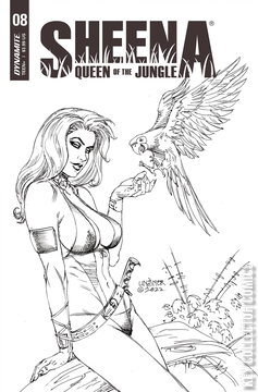 Variant Cover for Sheena, Queen of the Jungle #8