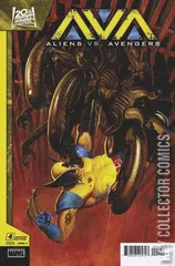 Variant Cover for Aliens vs. Avengers #4