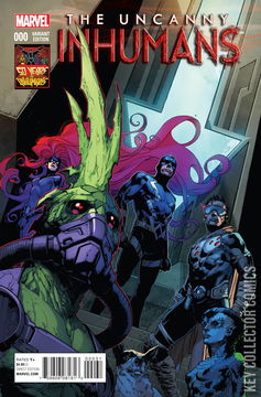 Variant Cover for Uncanny Inhumans #0
