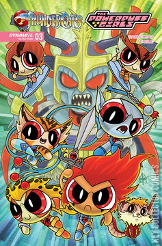 Variant Cover for Thundercats / Powerpuff Girls #3