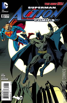 Variant Cover for Action Comics #33