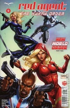 Variant Cover for Grimm Fairy Tales Presents: Red Agent - The Human Order #9