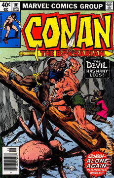 Variant Cover for Conan the Barbarian #101