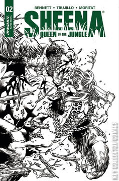 Variant Cover for Sheena, Queen of the Jungle #2