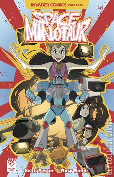 Variant Cover for Invader Comics Presents Space Minotaur #1