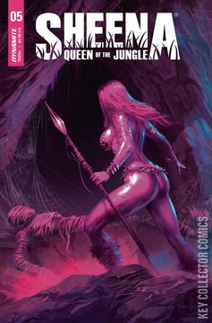 Variant Cover for Sheena, Queen of the Jungle #5