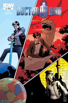 Variant Cover for Doctor Who #7