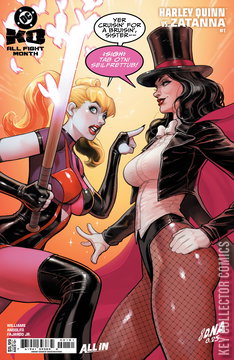 Variant Cover for DC K.O. Harley Quinn vs. Zatanna #1