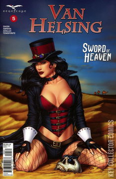 Variant Cover for Van Helsing: Sword of Heaven #5