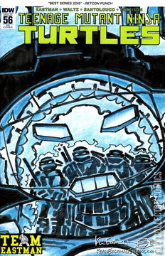 Variant Cover for Teenage Mutant Ninja Turtles #56