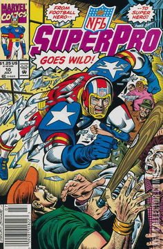 Variant Cover for NFL SuperPro #10
