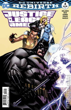 Variant Cover for Justice League of America #4