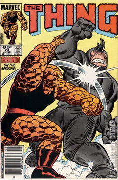 Variant Cover for The Thing #24