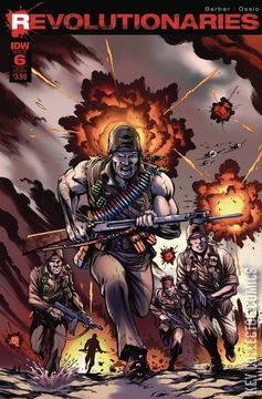 Variant Cover for Revolutionaries #6