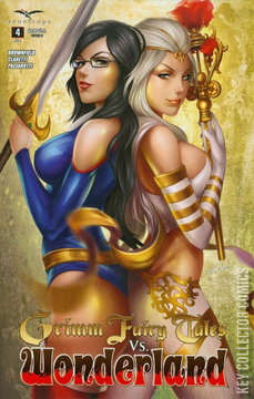 Variant Cover for Grimm Fairy Tales vs. Wonderland #4