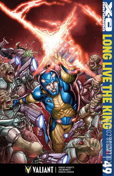 Variant Cover for X-O Manowar #49