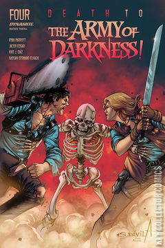 Variant Cover for Death to Army of Darkness #4