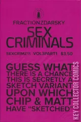 Cover for Sex Criminals #11