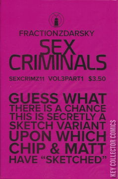 Variant Cover for Sex Criminals #11