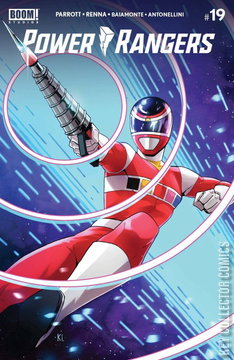 Variant Cover for Power Rangers #19