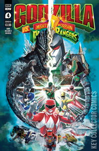 Godzilla vs. The Mighty Morphin Power Rangers #4