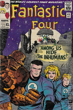 Variant Cover for Fantastic Four #45