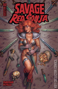 Variant Cover for Savage Red Sonja #2