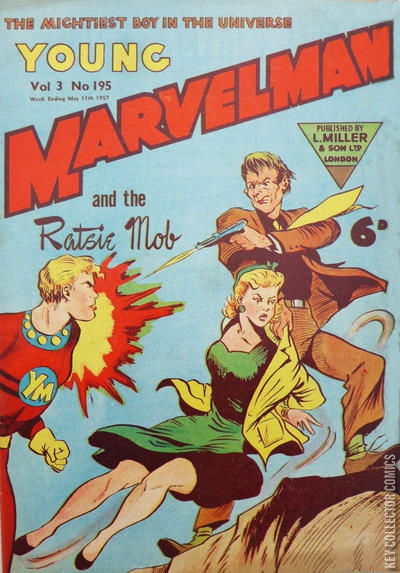 Cover art for Young Marvelman #195 