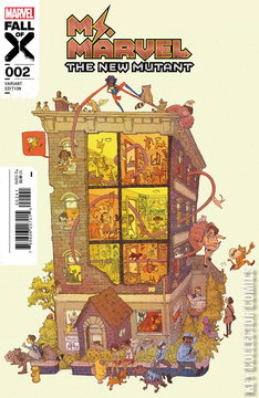 Variant Cover for Ms. Marvel: The New Mutant #2